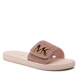 Šľapky MICHAEL Michael Kors - Mk Slide 40S3MKFA3D Rose Gold.
