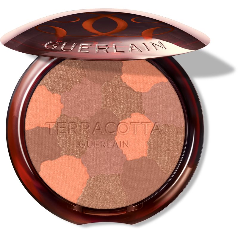 GUERLAIN Terracotta Light bronzujúci rozjasňujúci púder plniteľný odtieň 05 Deep Warm 10 g.