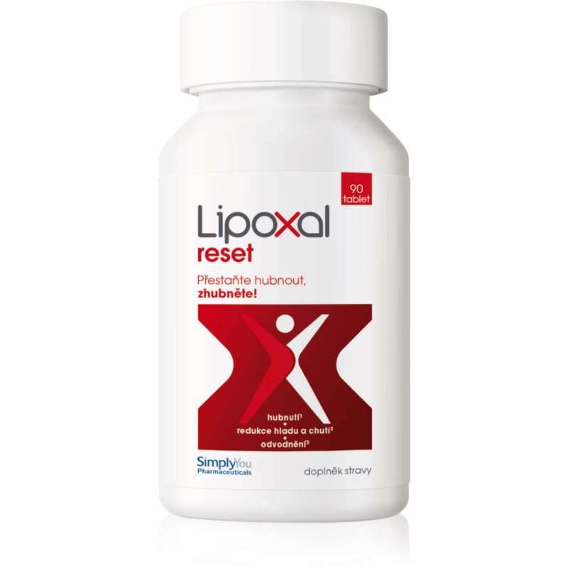 Lipoxal Reset tablety pri redukcii hmotnosti 90 tbl.