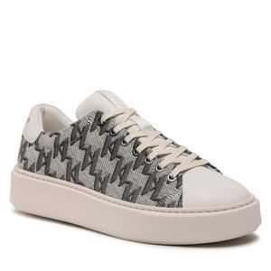 Sneakersy KARL LAGERFELD - KL52273 Lt Grey Nylon W/Black.