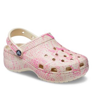 Dreváky Crocs - Classic Platform Snake Print Clog W 208231 2Y3.