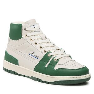 Sneakersy Mercer Amsterdam - The Brooklyn High ME231014 White/Green 154.