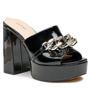 Šľapky Guess - Xanthe FL5XAN PAT03 BLACK.