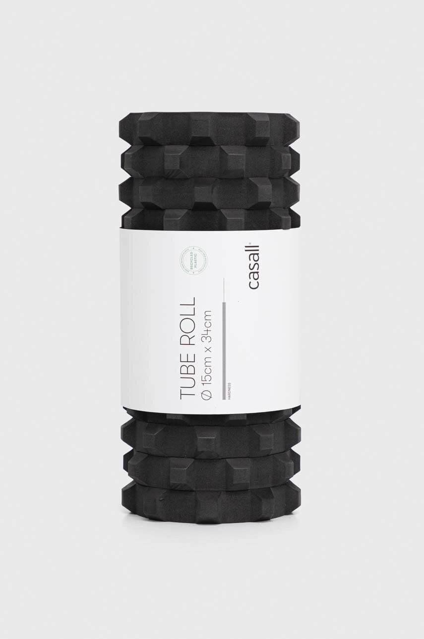 Masážny valec Casall čierna farba.
