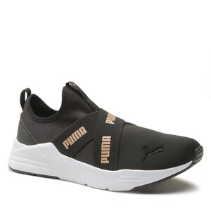 Topánky Puma - Wired Run Slipon Metallics 389281 01 Puma Black/Puma Gold.