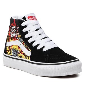 Sneakersy Vans - Sk8-Hi VN000D5FBLK1  Santa Flame Black.