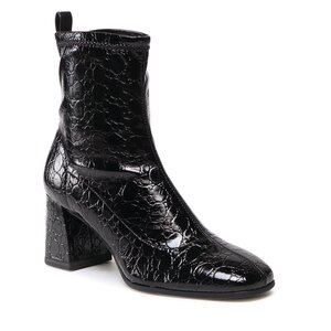 Členková obuv Tamaris - 1-25309-29 Black Croco Pat.