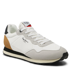 Sneakersy Pepe Jeans - Natch Male PMS30945 White 800.
