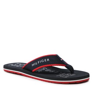 Žabky Tommy Hilfiger - Sporty Hilfiger Beach Sandal FM0FM04469 Desert Sky DW6.