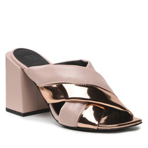 Šľapky Furla - Cross YG26FCR-BX1890-2170S-4-401-20-IT-3700 S Quarzo/Nude.