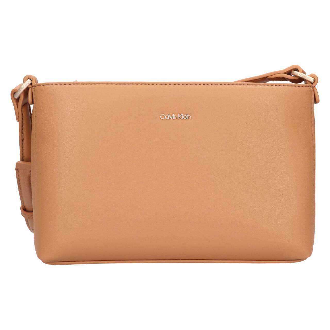 Dámska crossbody kabelka Calvin Klein Debbe - hnedá.