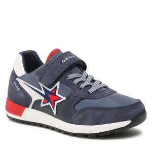 Sneakersy Geox - J Alben Boy J269EB0FU22C0735 D Navy/Red.