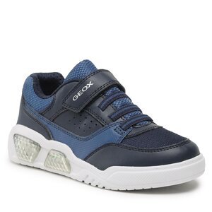 Sneakersy Geox - J Illuminus Boy J35GVB0BU11C0700 D Navy/Avio.