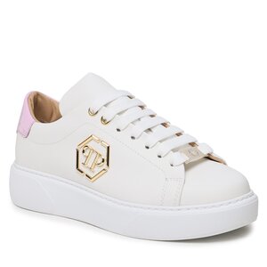 Sneakersy PHILIPP PLEIN - Lo-Top Sneaker 0000302021444 White/Lilac 0130.