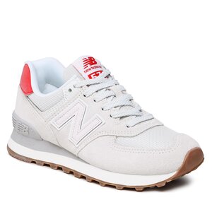 Sneakersy New Balance - WL574RC Écru.