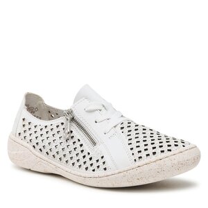 Poltopánky Rieker - 54516-80 Weiss.