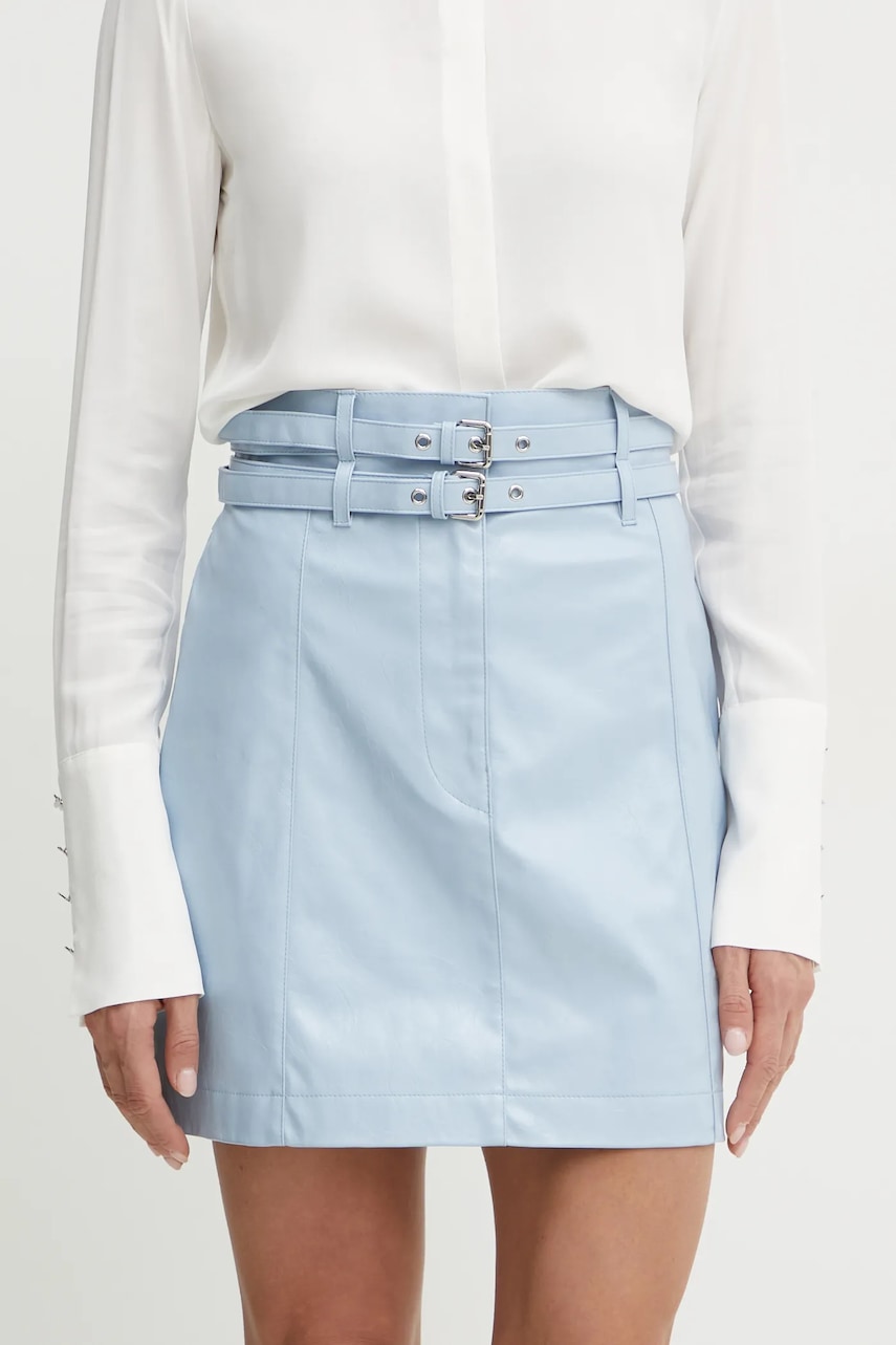 Sukňa BOSS Orange mini, rovný strih, 50531754.