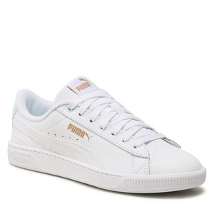 Sneakersy Puma - Vikky V3 Lthr 383115 11 Puma White/Minty Burst/Gold.