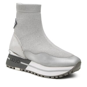 Sneakersy Liu Jo - Maxi Wonder Elastic Sock 51 BF2109 TX234 Silver 00532.