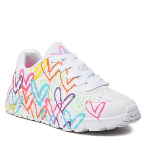 Sneakersy Skechers - Spread The Love 314064L/WML Wht/Mult/Neon.