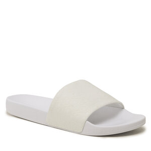 Šľapky Calvin Klein - Pool Slide Mono HM0HM00963 White/Seasonal Mono 0LA.