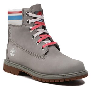 Outdoorová obuv Timberland - 6in Hert Bt Cupsole-W TB0A5M4MF49 Md Grey Nubuck Pink.
