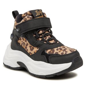 Šnurovacia obuv Leaf - Narken LNARK201I Leopard.