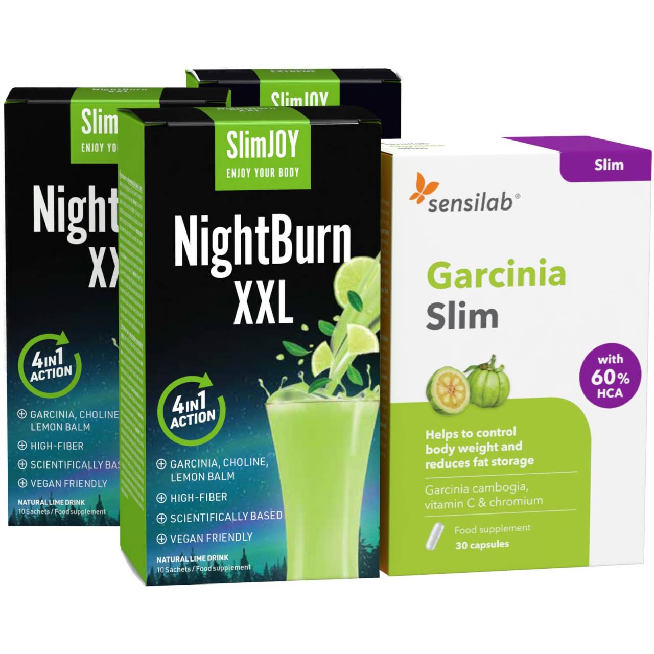 Pack de Jejum Intermitente - 2 melhores suplementos para jejum intermitente - para bloquear a fome e queimar gordura.
