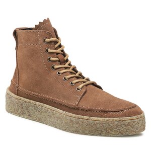 Šnurovacia obuv Fly London - Rubefly P601542001 Sand.