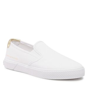 Tenisky Tommy Hilfiger - Essential Slip-On Sneaker FW0FW06956 White YBS.