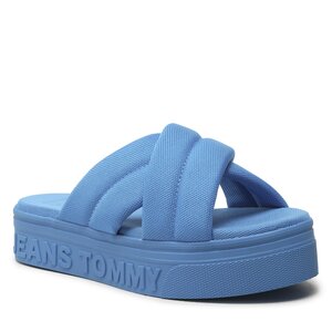 Šľapky Tommy Jeans - Fltrm Sandal EN0EN02116 Deep Sky Blue C2P.