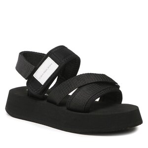 Sandále Calvin Klein Jeans - Prefresato Sandal Bagde YW0YW00967 Black BDS.