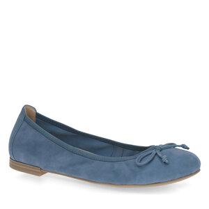 Baleríny Caprice - 9-22102-20 Blue Suede 818.