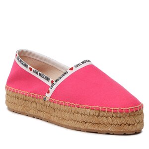 Espadrilky LOVE MOSCHINO - JA10323G1GJH0604 Fuxia.