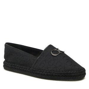 Espadrilky Calvin Klein - Espadrille W/Hw HW0HW01458 Black Mono 0GN.