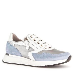 Sneakersy Gabor - 26.448.61 Silber/lagun/weiss.