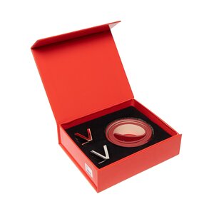 Dámsky opasok Valentino - Cannella VPA6O801 Rosso.