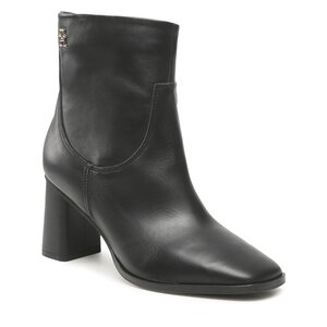 Členková obuv Tommy Hilfiger - Soft Square Toe Ankle Boot FW0FW06838 Black BDS.