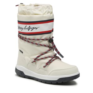 Snehule Tommy Hilfiger - Snow Boot T3A6-32436-1485 S White 100.