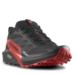 Topánky Salomon - Sense Ride 5 L47214300 Black/Fiery Red/Black.