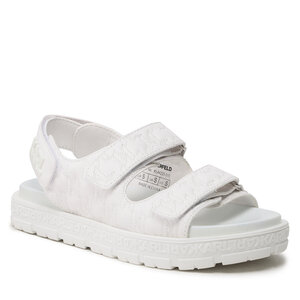 Sandále KARL LAGERFELD - KL44225 White.