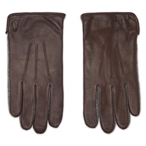 Pánske rukavice Polo Ralph Lauren - 449891314002 Dark Brown.