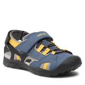 Sandále Geox - J Vaniett Boy J155XC015CEC4B2G D Avio/Dk Yellow.