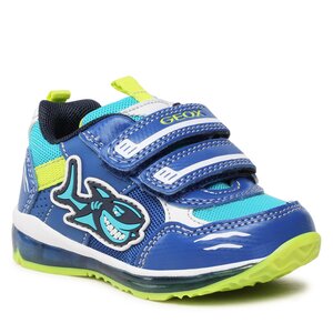 Sneakersy Geox - B Todo Boy B2584A014CECK43S Royal/Lime Green.