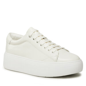 Sneakersy Calvin Klein - Bubble Cupsole Lace Up HW0HW01432 Marshmallow.