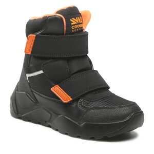 Čižmy Crosby - 228130/05-03 Black/Orange.