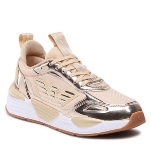 Sneakersy EA7 Emporio Armani - X8X070 XK298 00194 Gold.