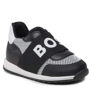Sneakersy Boss - J09192 S Black 09B.