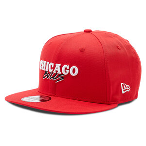 Šiltovka New Era - 9Fifty Chicago Bulls Script Team 60285205 Red.