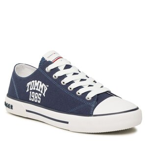 Plátenky Tommy Hilfiger - Varisty Low Cut Lace-Up Sneaker T3X9-32833-0890 S Blue 800.